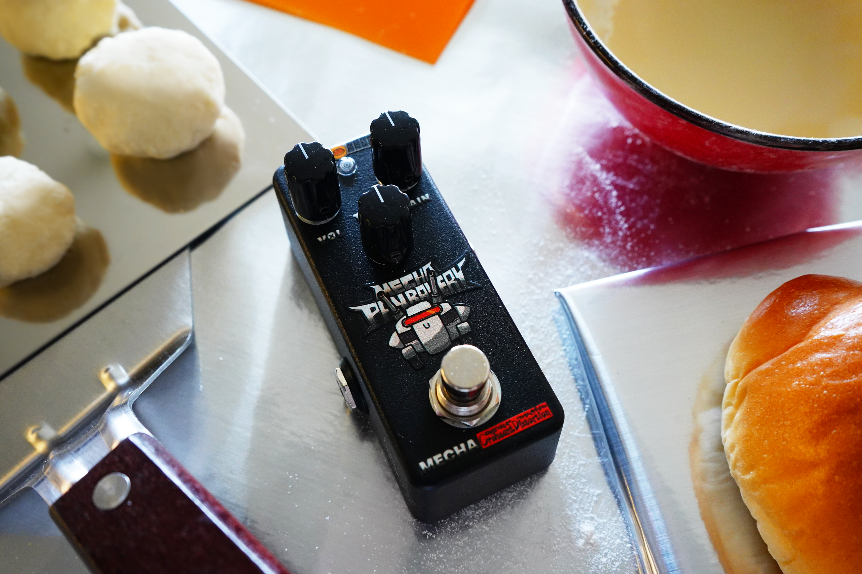 ギター MECHA OVERDRIVE / CROISSANT DISTORTION Effects Bakery MECHA-PAN BAKERY Series MECHA-CROISSANT